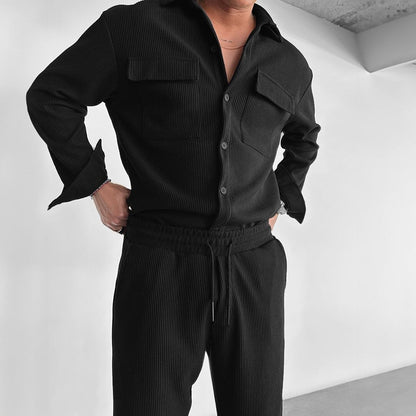 Herren Hemdbluse Outdoor Utility mit Brusttaschen Funktionell