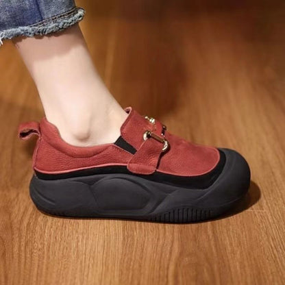Damen Slipper Bequem Mit Riemen Modern - BerlinGlamour