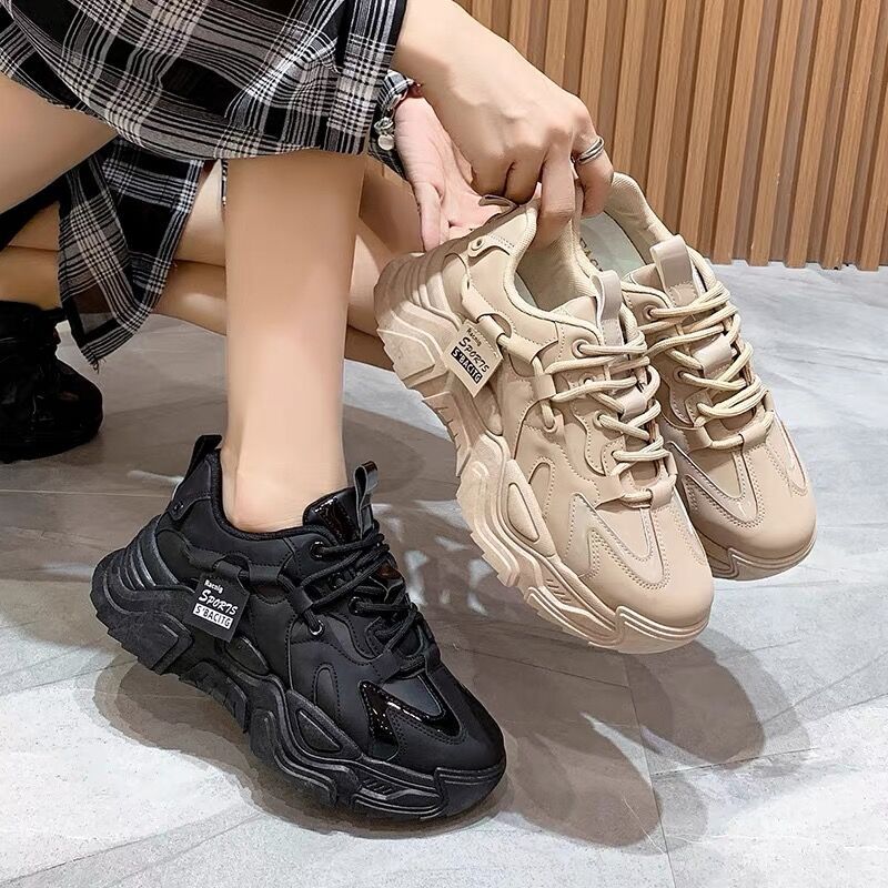 Damen Sneaker Sportlich Chunky Atmungsaktiv Laufschuhe - BerlinGlamour