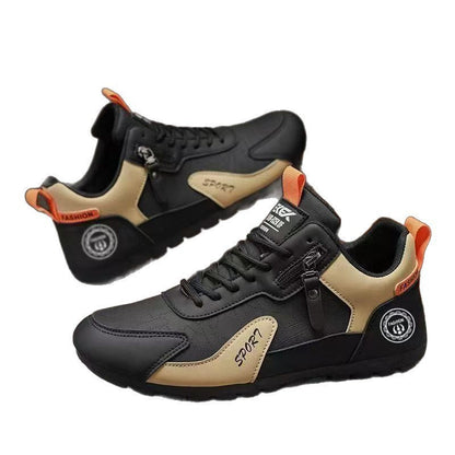 Damen Sneaker Modisch Komfortabel Mit Reißverschluss
