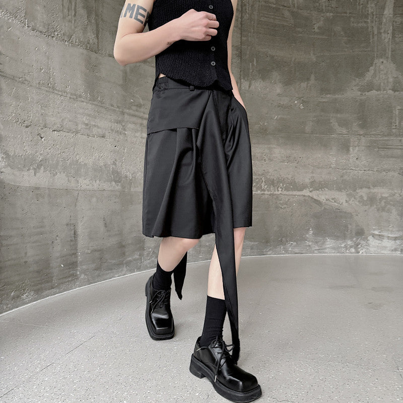 Herren Shorts Modern Asymmetrisch Kurz_Style