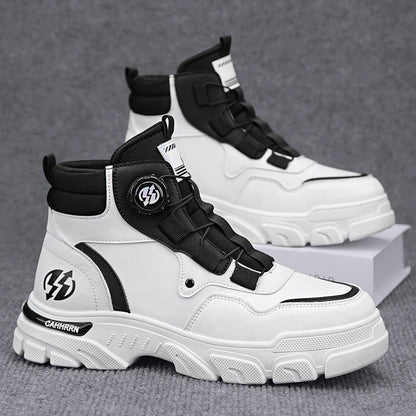 Damen Sneaker High-Top mit Schnürung und Dämpfung