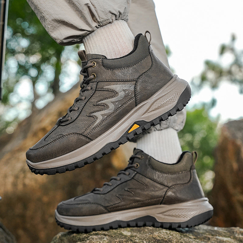 Damen Winterstiefel Warm Isoliert Rutschfest Schnürstiefel