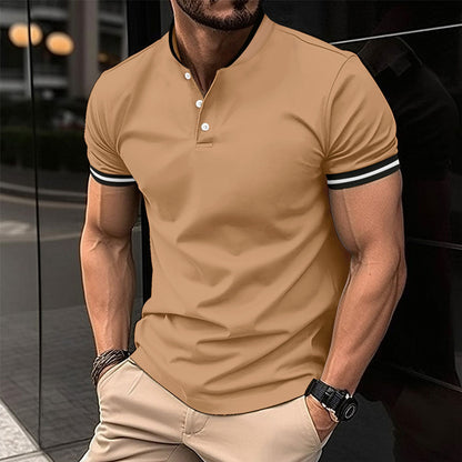 Herren Poloshirt Komfort Kragen Modern Sportlich - BerlinGlamour