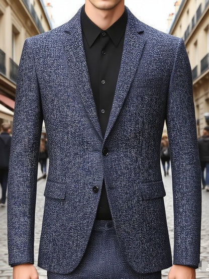 Herren Blazer Slim Fit Modern Schnitt