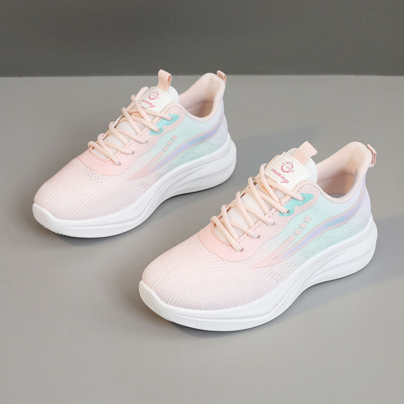 Damen Laufschuhe atmungsaktiv Komfort Sneaker Flexibel