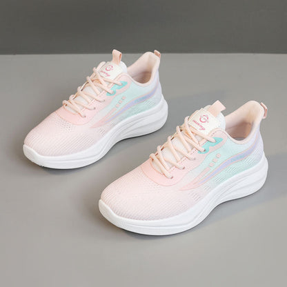 Damen Laufschuhe atmungsaktiv Komfort Sneaker Flexibel