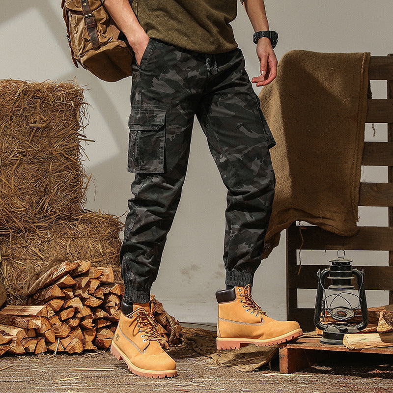 Herren Jogginghose Bequem mit Taschen Elastisch