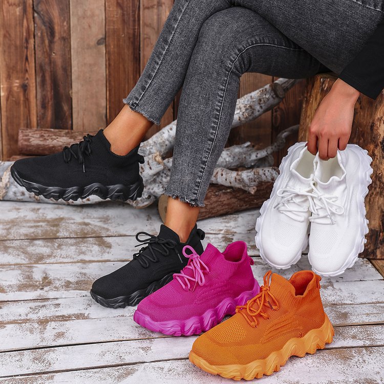 Damen Laufschuhe Sportsneaker Elastisch Rutschfest - BerlinGlamour