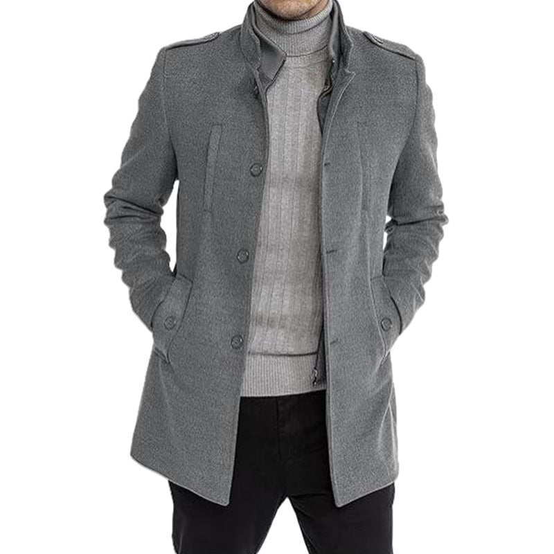 Herren Jacke Modern Schnitt Praktisch Taschen