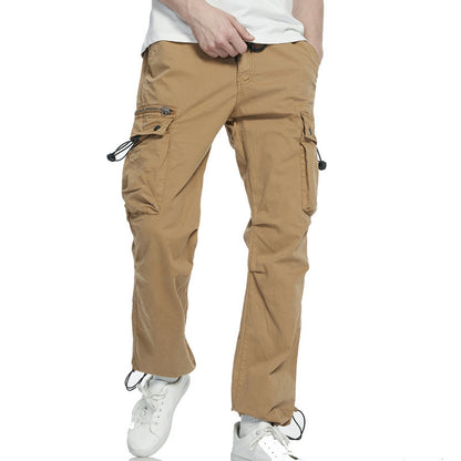 Herren Cargo-Hose Praktisch Mit Verstellbarem Bund - BerlinGlamour
