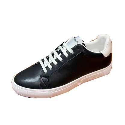Damen Sneaker atmungsaktiv Sportlich Elegant Lederoberfläche