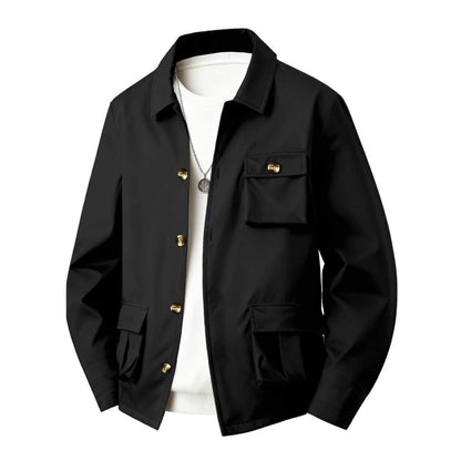 Herren Outdoor-Jacke Funktionstaschen Praktisch Wasserdicht