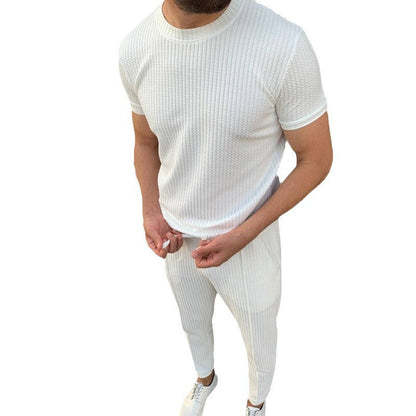 Herren Strickanzug Bequem Lässig Modern