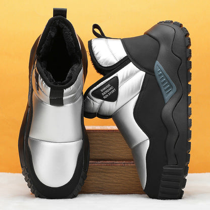 Damen Winterstiefel Isoliert Rutschfest Bequem