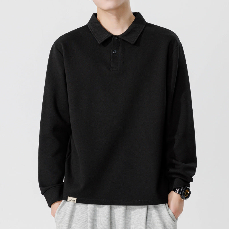 Herren Poloshirt Langarm Trägerfreundlich Modern