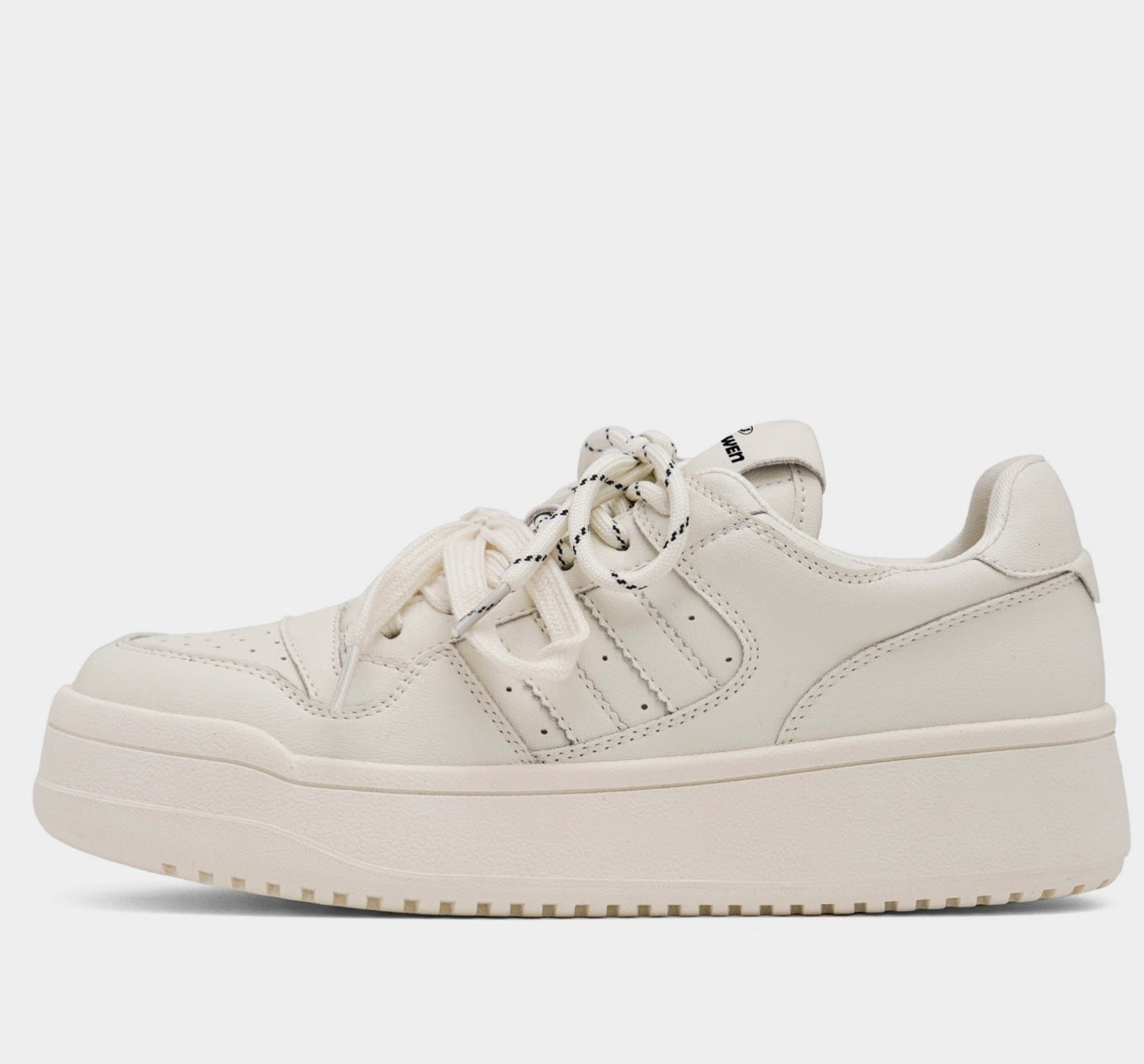 Damen Sneaker Platform Bequem Modisch Schnürschuhe