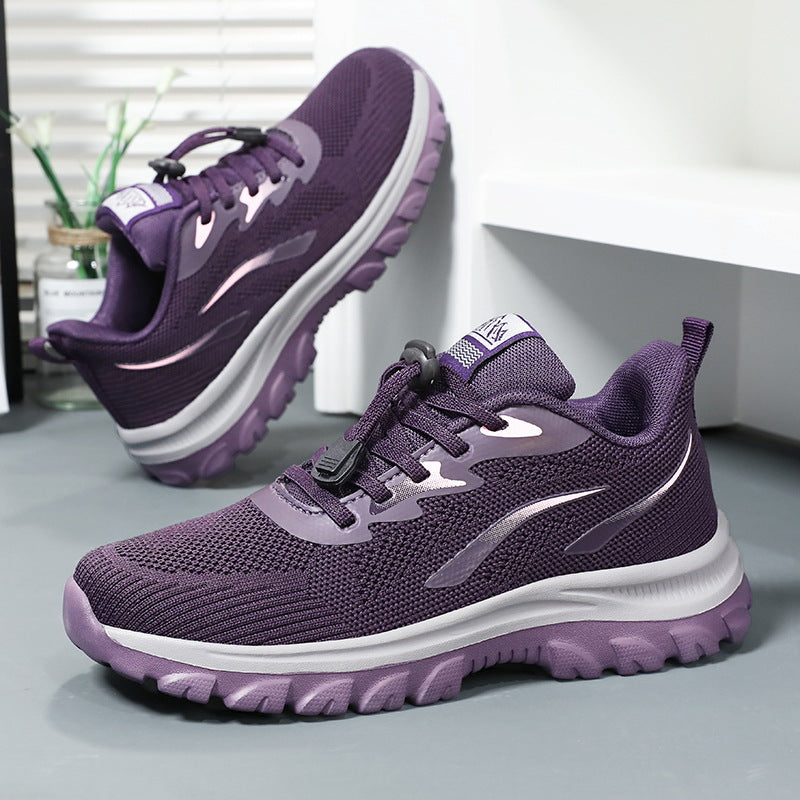 Damen Laufschuhe Sportlich Leicht Atmungsaktiv Mesh