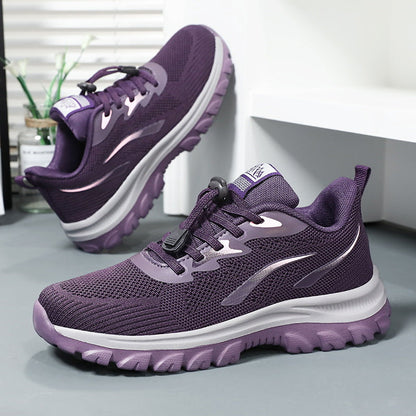 Damen Laufschuhe Sportlich Leicht Atmungsaktiv Mesh