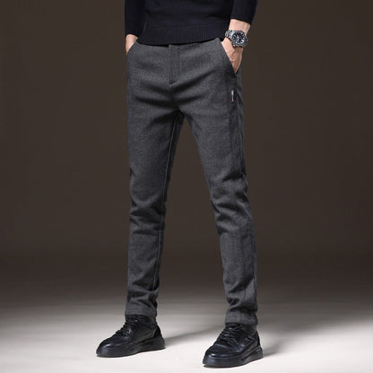 Herren Slim Fit Hose Bequem Freizeit Moderne
