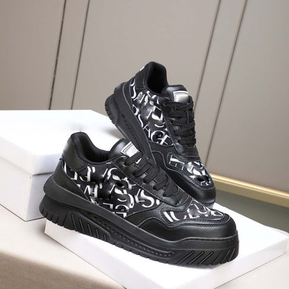 Damen Sneaker Sportlich Trendy Druckmuster