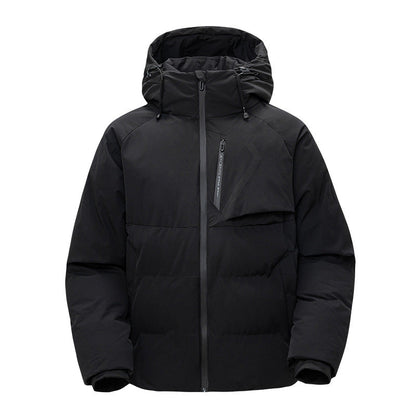 Herren Daunenjacke Isolierend Wasserdicht mit Kapuze
