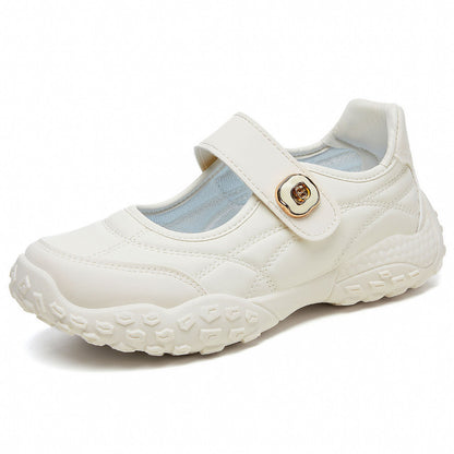 Damen Schuhe Bequem Klettverschluss Comfort Schuhe