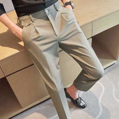 Herren Anzughose Slim Fit Modern - BerlinGlamour