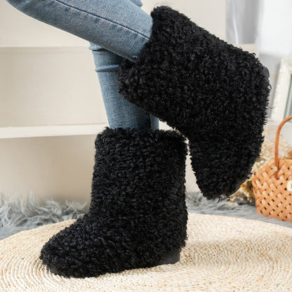 Weiche Damen Hausschuhe Fleece Warm Kuschelig