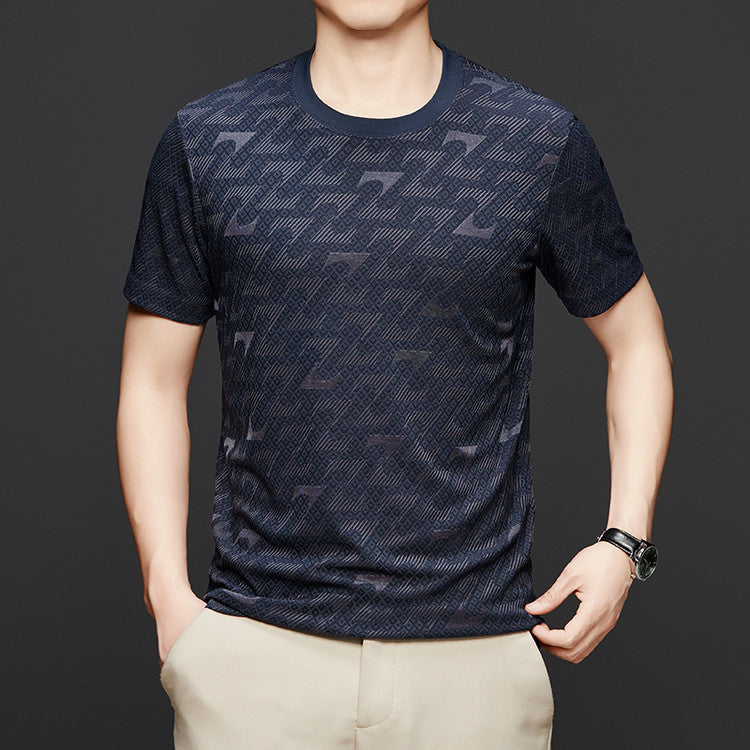 Herren Sport-T-Shirt Atmungsaktiv Modern Leicht