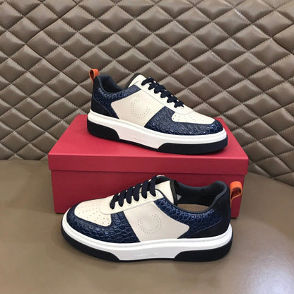 Damen Sneaker Schuppenmuster Komfortabel Sportlich - BerlinGlamour