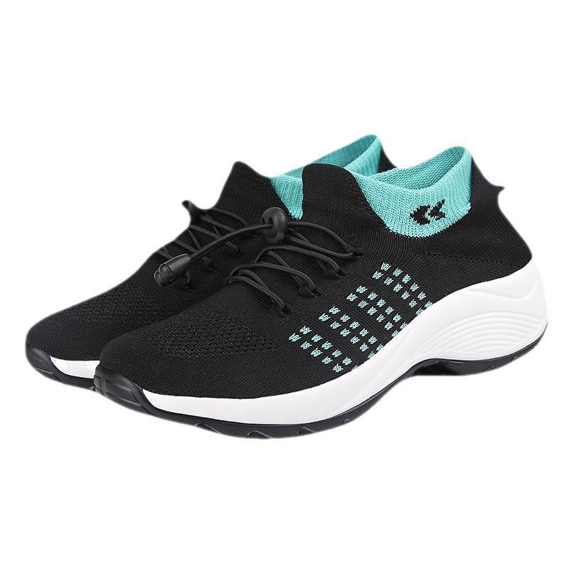 Damen Laufschuhe Atmungsaktiv mit Schnürsystem