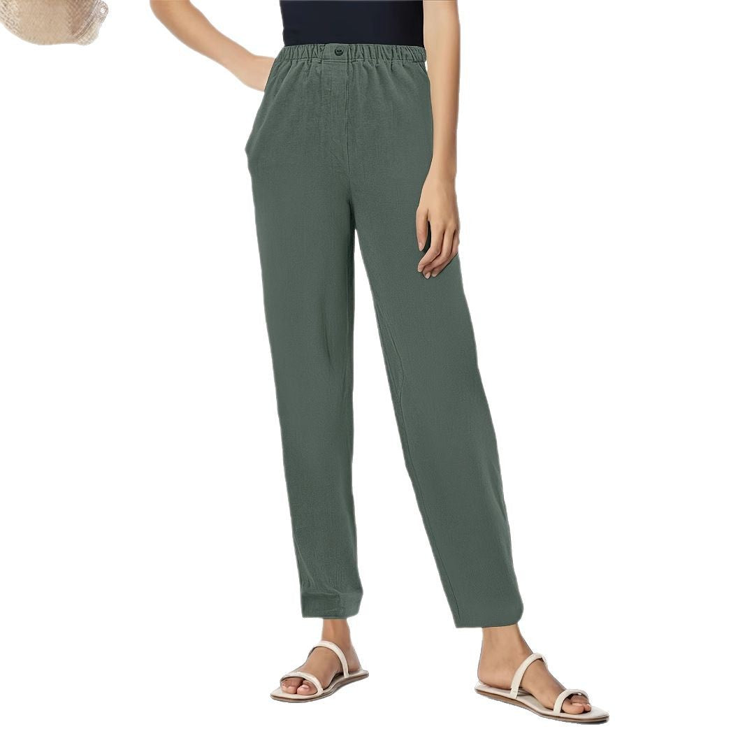 Leichte Damen Sommerhose Bequem Elegant