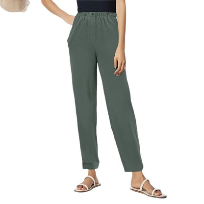 Leichte Damen Sommerhose Bequem Elegant