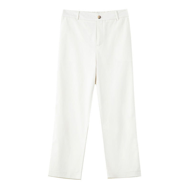 Damen Stoffhose Elegant Kurz Schnitt
