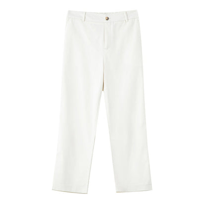 Damen Stoffhose Elegant Kurz Schnitt