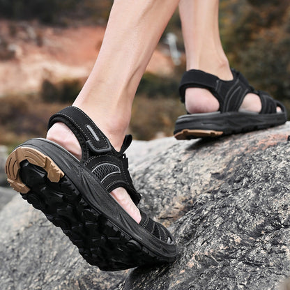 Herren Treksandalen Outdoor verstellbar mit Schnellverschluss