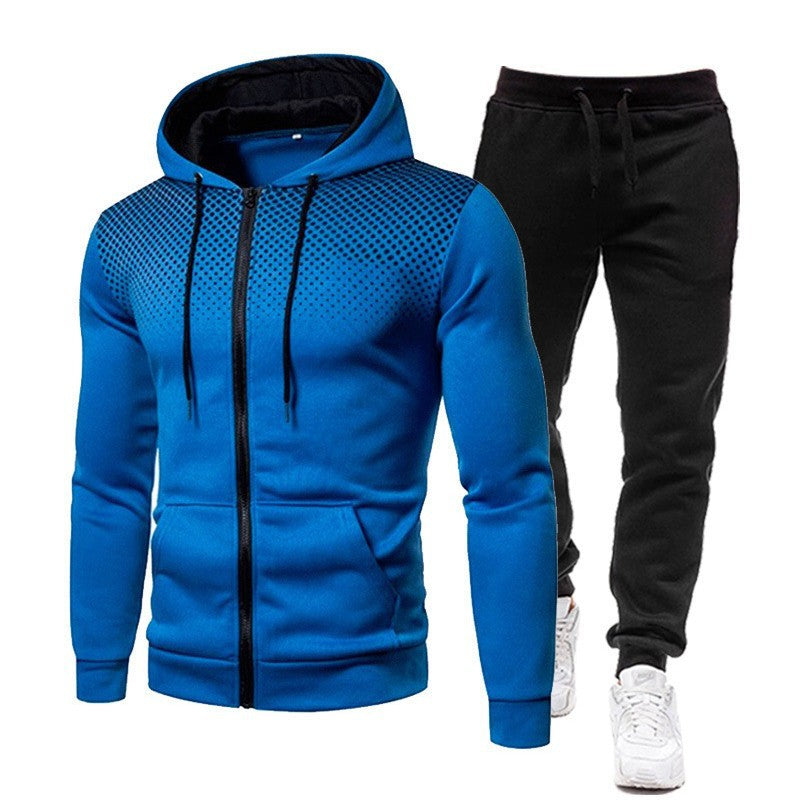 Trainingsanzug Herren Kapuze Sportlich Modern