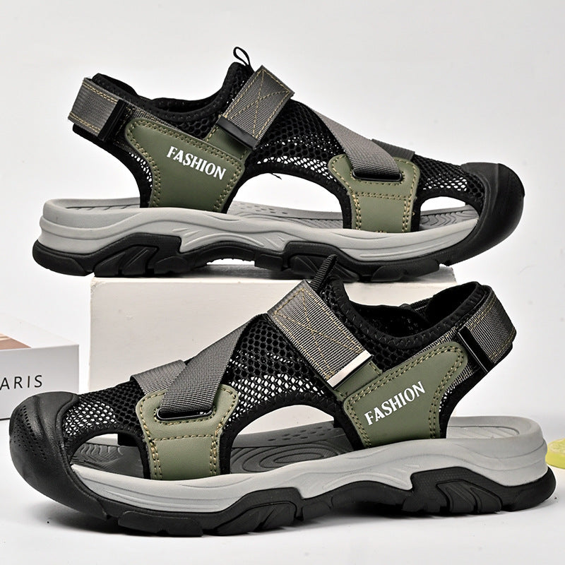 Damen Sport-Sandalen Atmungsaktiv Rutschfest Verstellbar