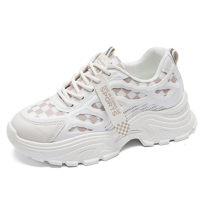 Damen Laufschuhe atmungsaktiv Mesh Sohle Komfort Sneaker