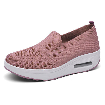 Damen Sneaker Leicht Luftpolsterung Bequem Sport