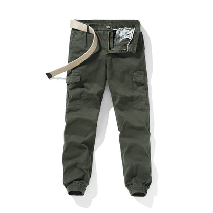 Herren Cargo-Hose Elastisch Verstellbar Bequem