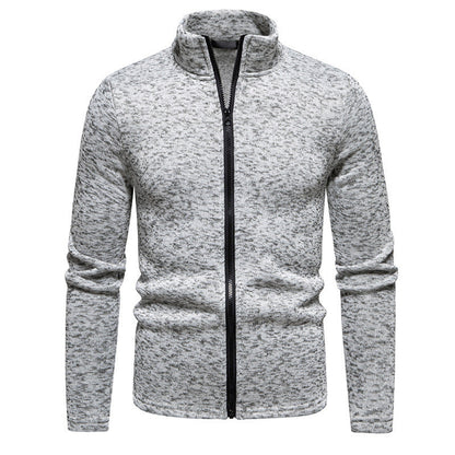 Herren Outdoorjacke Wasserfest mit hohem Kragen