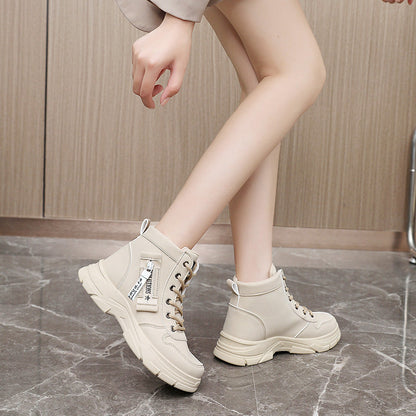 Damen Sneaker High-Top Sportlich Robust Modern