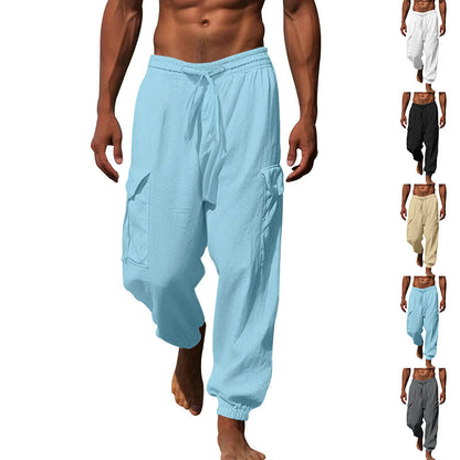 Herren Cargo-Hose elastisch mit Seitentaschen Bequem - BerlinGlamour