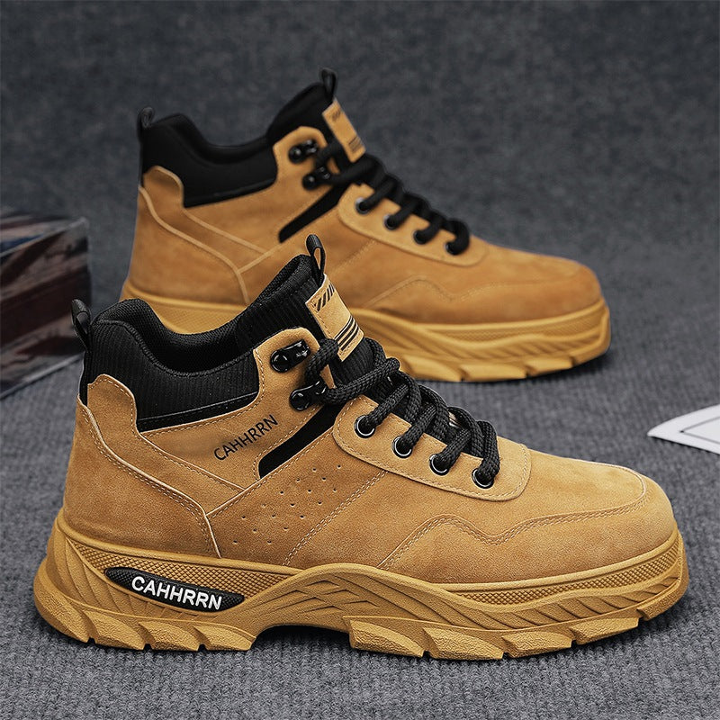 Wanderschuhe Herren Robust Atmungsaktiv Rutschfest