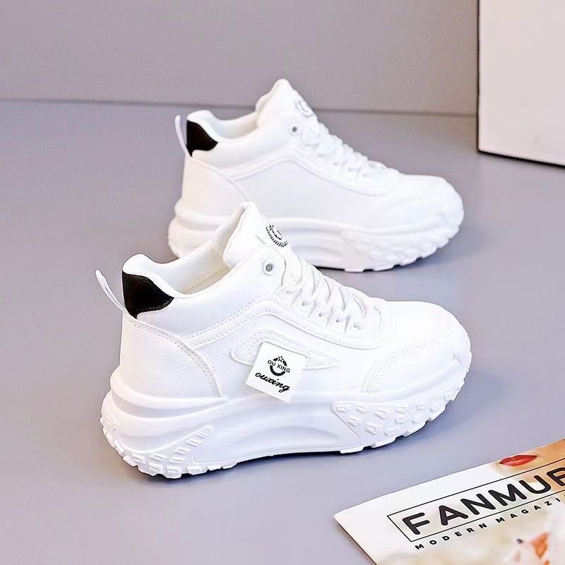 Damen Sneaker High-Top Stoßdämpfend Modern Sportlich - BerlinGlamour