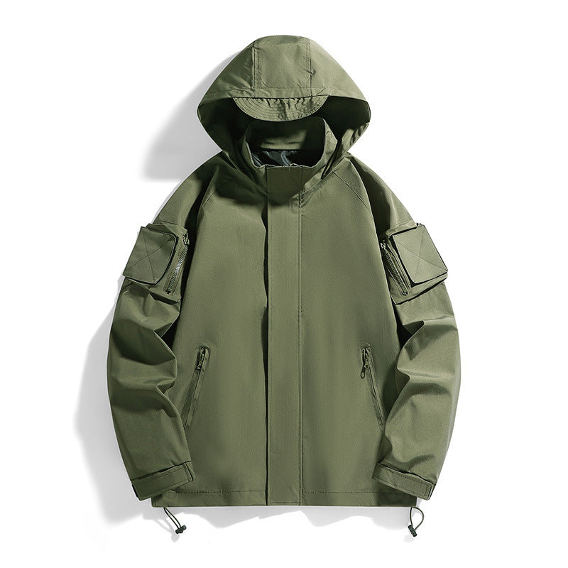 Wasserdichte Herren Outdoor-Jacke Modern Funktionell