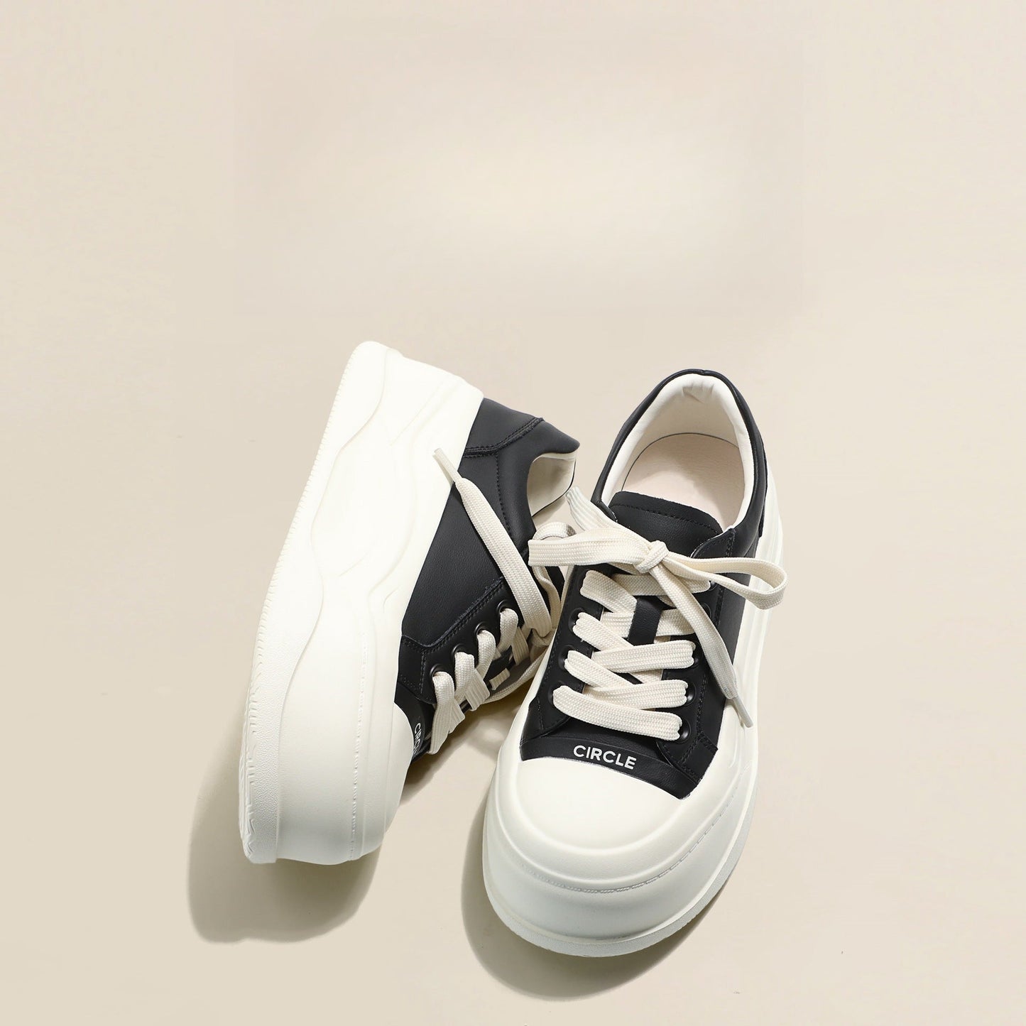 Damen Plateau Sneaker Hoch Modern Komfortabel