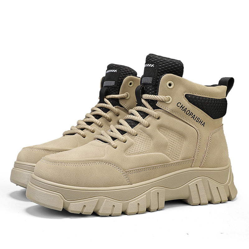 Damen Sneaker High-Top atmungsaktiv rutschfest Outdoor Schuhe